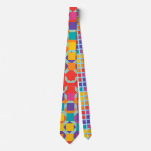 Corbata Patrón de Arcoíris