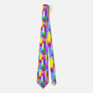 Corbata Patrón de Arcoíris