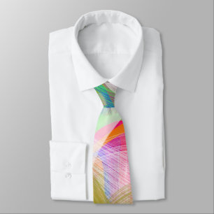 Corbata Patrón de Arcoíris