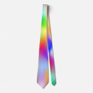Corbata Patrón de Arcoíris