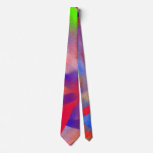 Corbata Patrón de Arcoíris