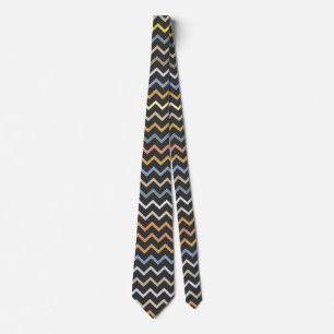 Corbata Patrón de arcoíris mini estrellas