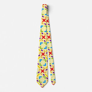 Corbata Patrón de arcoíris patrón gráfico