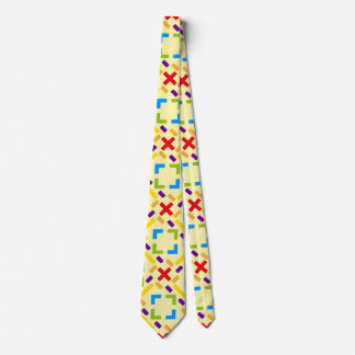 Corbata Patrón de arcoíris patrón gráfico