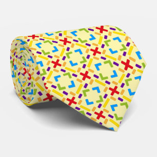Corbata Patrón de arcoíris patrón gráfico