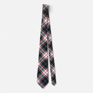 Corbata Patrón de arglo Tartan Plaid con estilo Tartán a