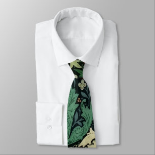Corbata Patrón de Art Nouveau floral William Morris Compto