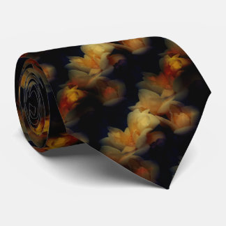 Corbata Patrón de arte de la naturaleza de las flores de r