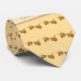 Corbata Patrón de Astrología Gemini Monograma Doble Amaril