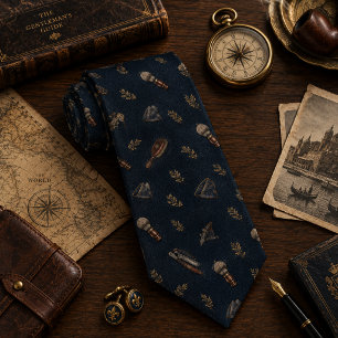 Corbata Patrón de ayuda para el aseo de la herencia de la 