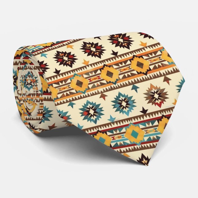Corbata Patrón de baldosas de Guay Aztec Western (Enrollado)