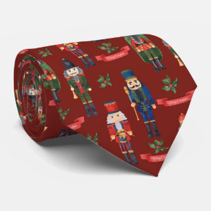 Corbata Patrón de baldosas de petcracker de los Navidades