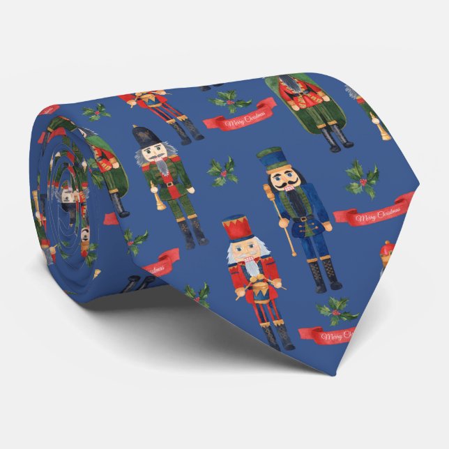 Corbata Patrón de baldosas de petcracker de los Navidades  (Enrollado)