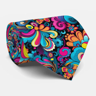Corbata Patrón de baldosas retro de Guay