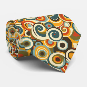 Corbata Patrón de baldosas retro de Guay