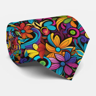 Corbata Patrón de baldosas retro de Guay