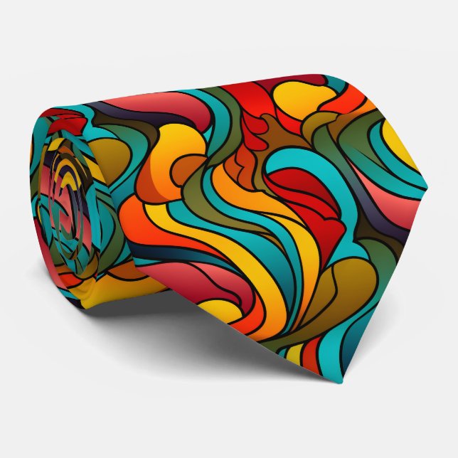 Corbata Patrón de baldosas retro de Guay (Enrollado)