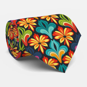 Corbata Patrón de baldosas retro de Guay