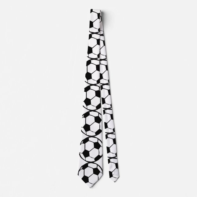 Corbata Patrón de balón de fútbol (Anverso)