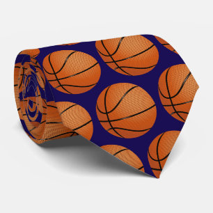 Corbata Patrón de baloncesto Regalos deportivos