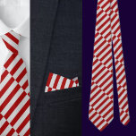 Corbata Patrón de bandas de corte coloridas<br><div class="desc">Colorida corbata del cuello del patrón de bandas cortas.</div>