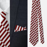 Corbata Patrón de bandas de corte coloridas<br><div class="desc">Colorida corbata del cuello del patrón de bandas cortas.</div>