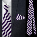 Corbata Patrón de bandas de corte coloridas<br><div class="desc">Colorida corbata del cuello del patrón de bandas cortas.</div>