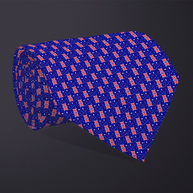 Corbata Patrón de bandera de Australia (Subido por el creador)