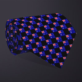 Corbata Patrón de bandera de Australia controlado