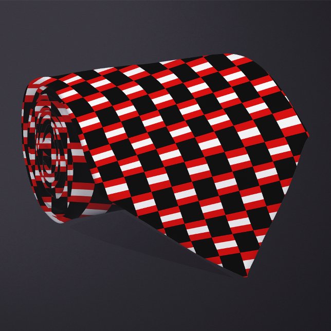 Corbata Patrón de bandera de Austria controlado (Subido por el creador)