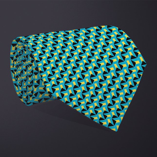 Corbata Patrón de bandera de Bahamas (Subido por el creador)