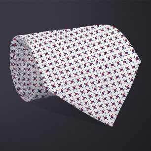Corbata Patrón de bandera de Corea del Sur