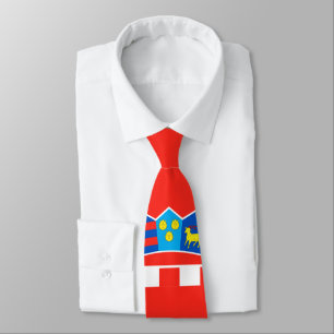 Corbata Patrón de bandera de Croacia