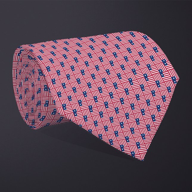 Corbata Patrón de bandera de Liberia (Subido por el creador)