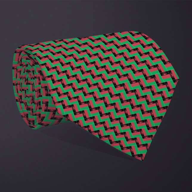 Corbata Patrón de bandera de Malawi (Subido por el creador)