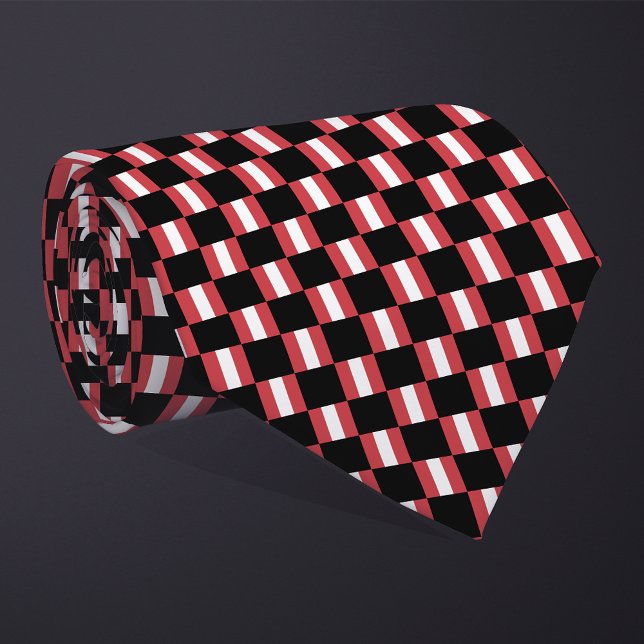 Corbata Patrón de bandera de Perú controlado (Subido por el creador)