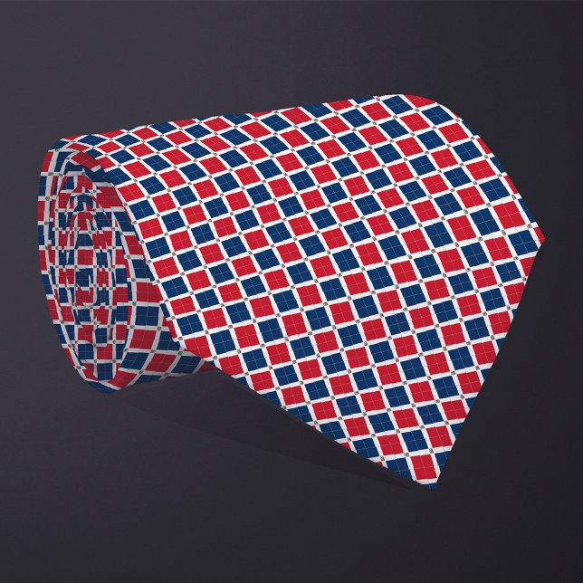 Corbata Patrón de bandera de República Dominicana (Subido por el creador)