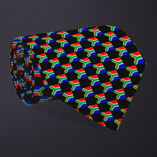 Corbata Patrón de bandera de Sudáfrica controlado (Subido por el creador)