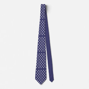 Corbata Patrón de bandera estadounidense patriótica de las