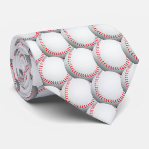 Corbata Patrón de béisbol   Regalo deportivo