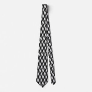 Corbata Patrón de bloque antiguo 01