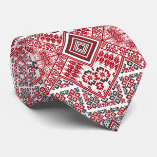 Corbata patrón de bordado palestino 2
