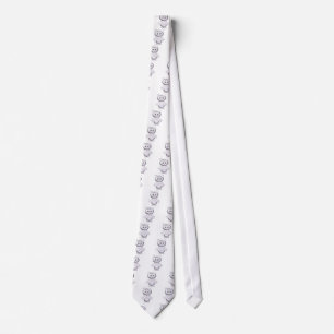 Corbata patrón de búho lindo y divertido
