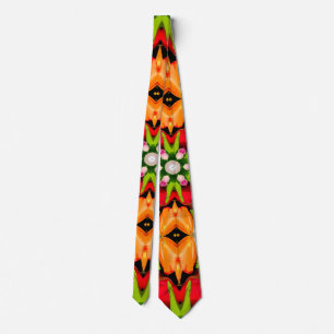 Corbata Patrón de buquet de tulipanes