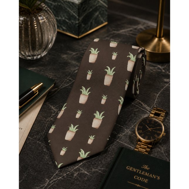 Corbata Patrón de cactus salvaje (Subido por el creador)