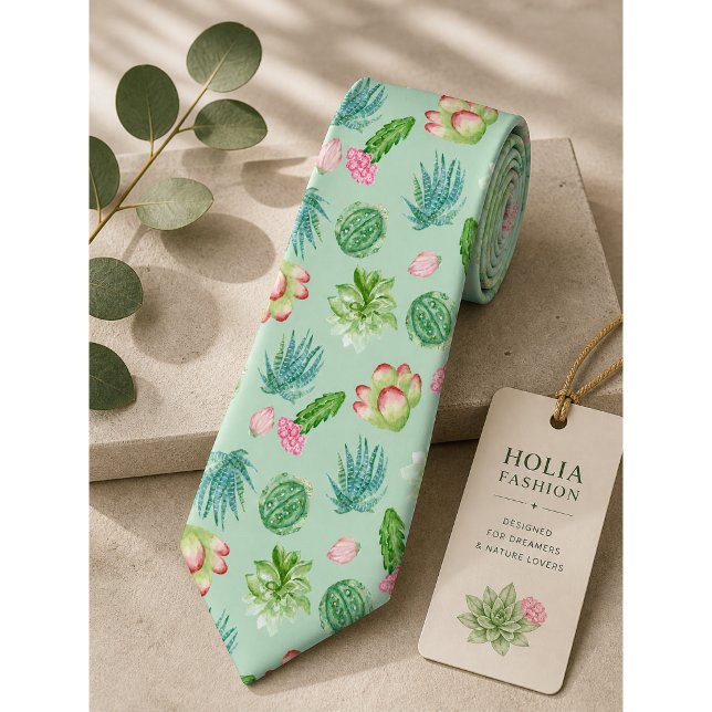 Corbata Patrón de cactus salvaje (Subido por el creador)