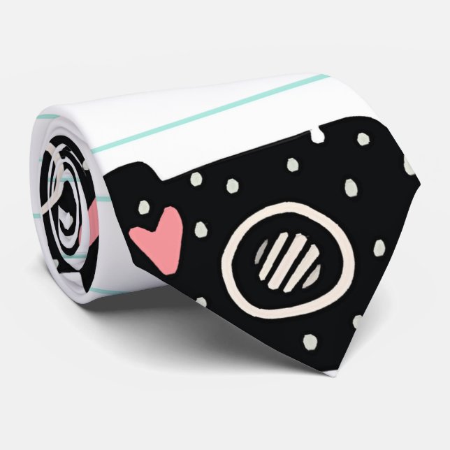 Corbata Patrón de cámara (Enrollado)