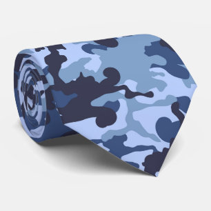 Corbata patrón de camo de baldosas frescas