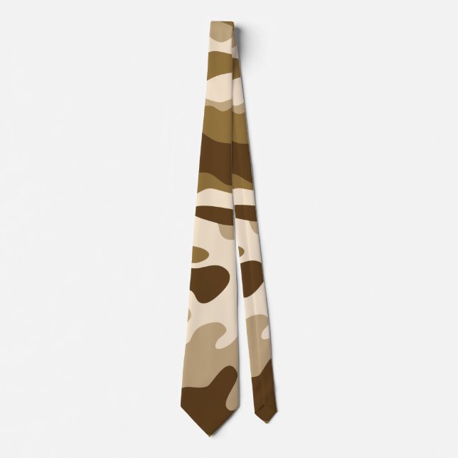 Corbata Patrón de camuflaje beige (Anverso)