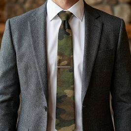 Corbata Patrón de camuflaje de bosque Recon